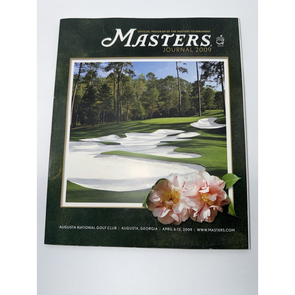 Masters 2009‎ Official Tournament Program Journal Augusta National